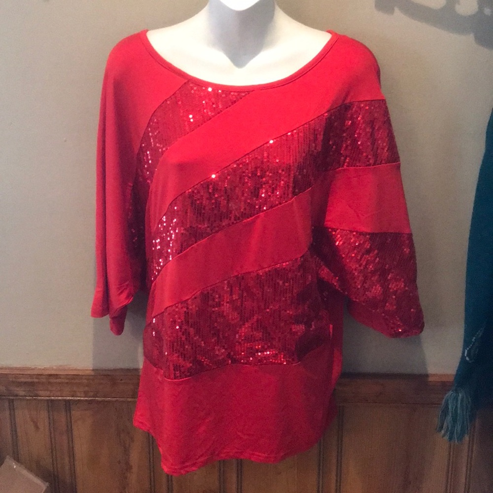 Sequined shirt